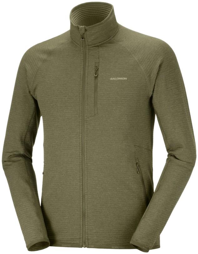 Essential Lightwarm Full Zip - Mens - dakota shadow 1