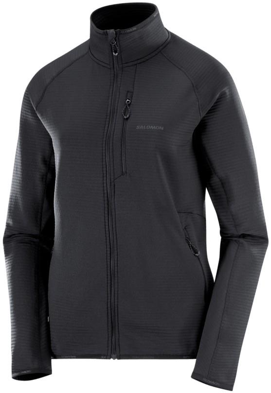Essential Lightwarm Full Zip - Womens - deep black 1
