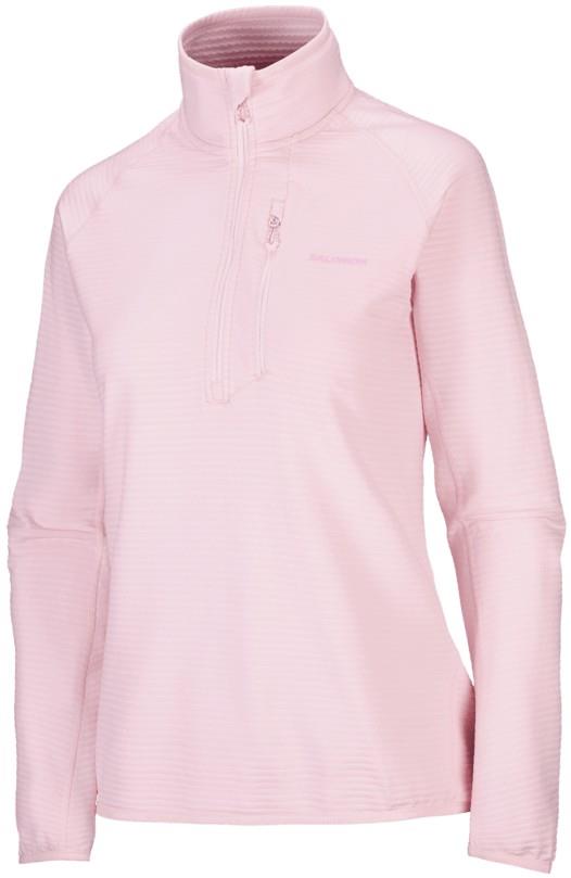 Essential Lightwarm Half Zip - Womens - icy pink 1