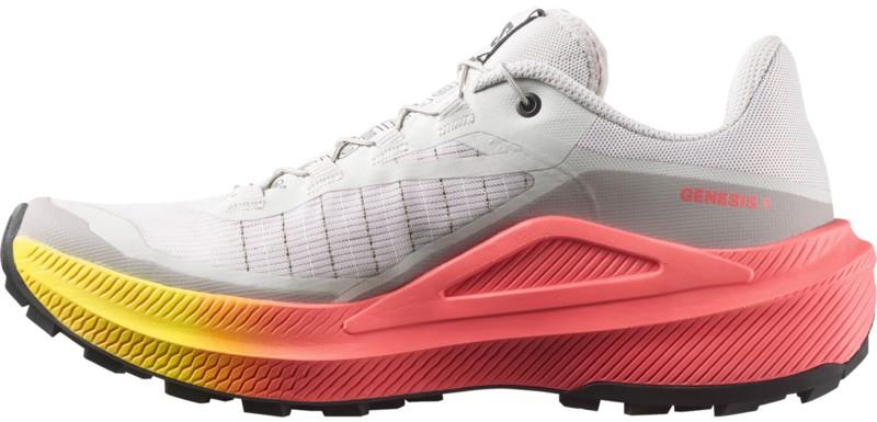 Genesis 2 - Womens - gray violet / safety yellow / neon flame 1