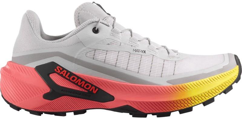 Genesis 2 - Womens - gray violet / safety yellow / neon flame 1