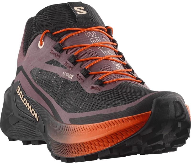 Genesis 2 - Womens - huckleberry / black / red orange 1