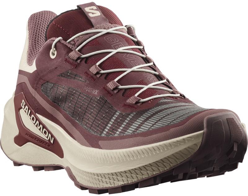 Genesis 2 - Womens - raw silk / maroon 1