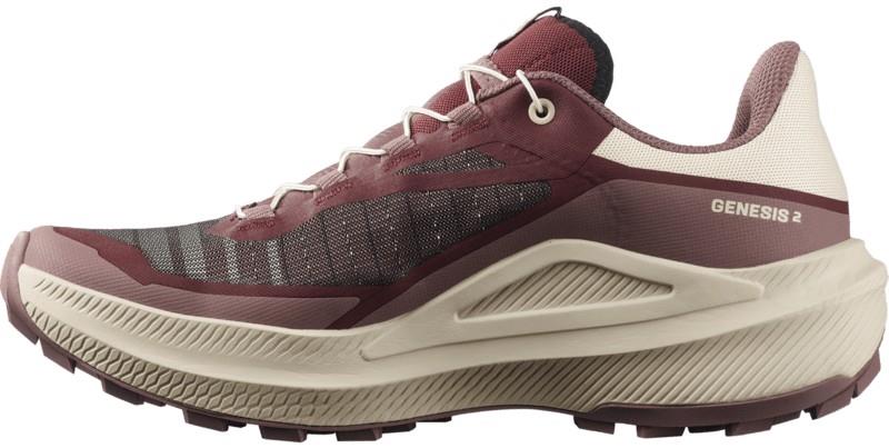 Genesis 2 - Womens - raw silk / maroon 1