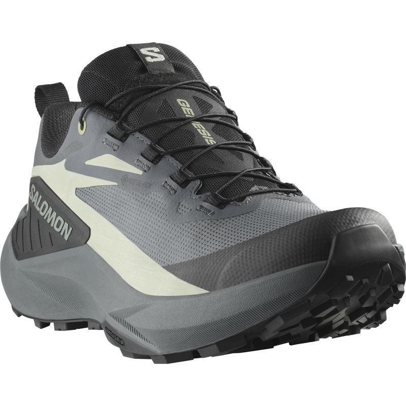 Genesis GTX - Womens - Turbulence / Black / Green Milieu 2