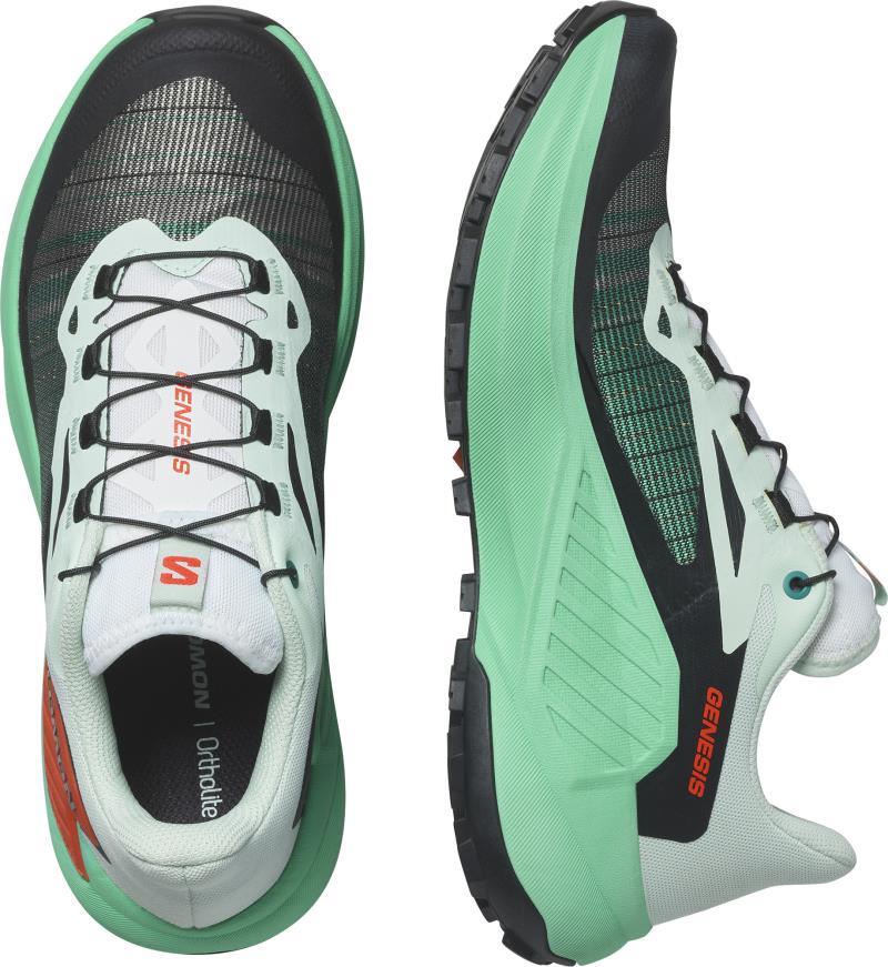 Genesis - Womens - Bay / Electric Green / Cherry Tomato 4
