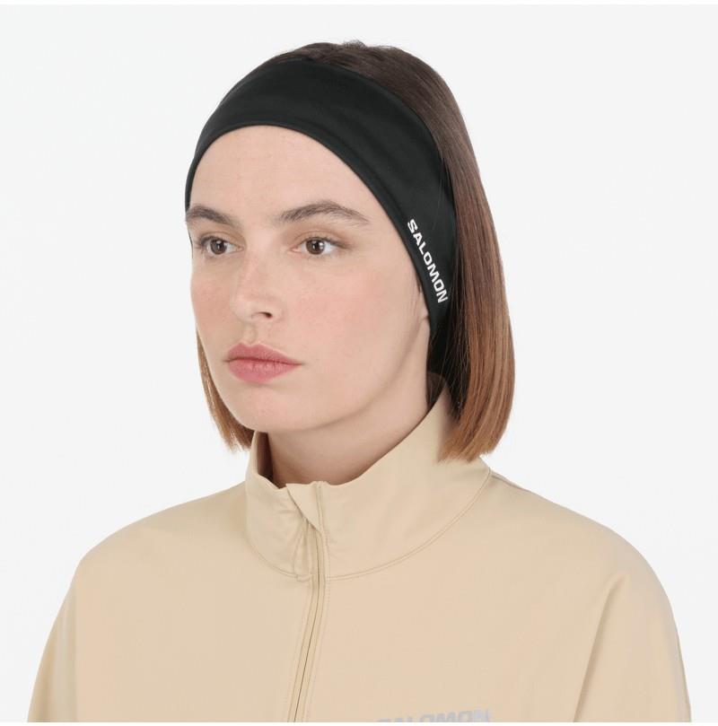 Glide Headband - Womens - deep black 1