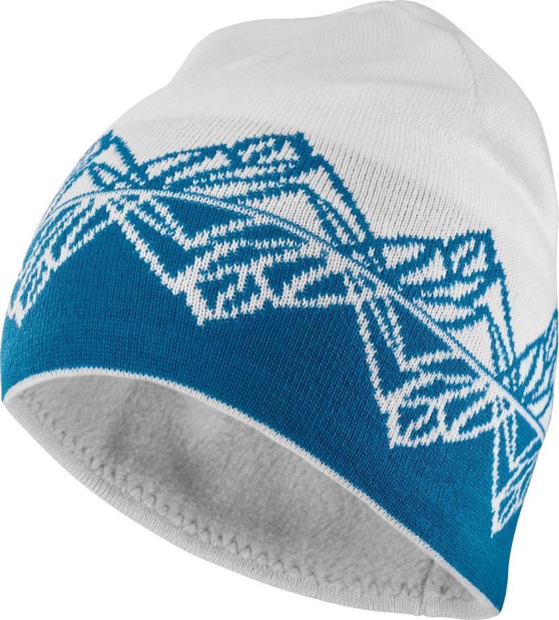 Graphic Beanie - White / Fjord Blue 1
