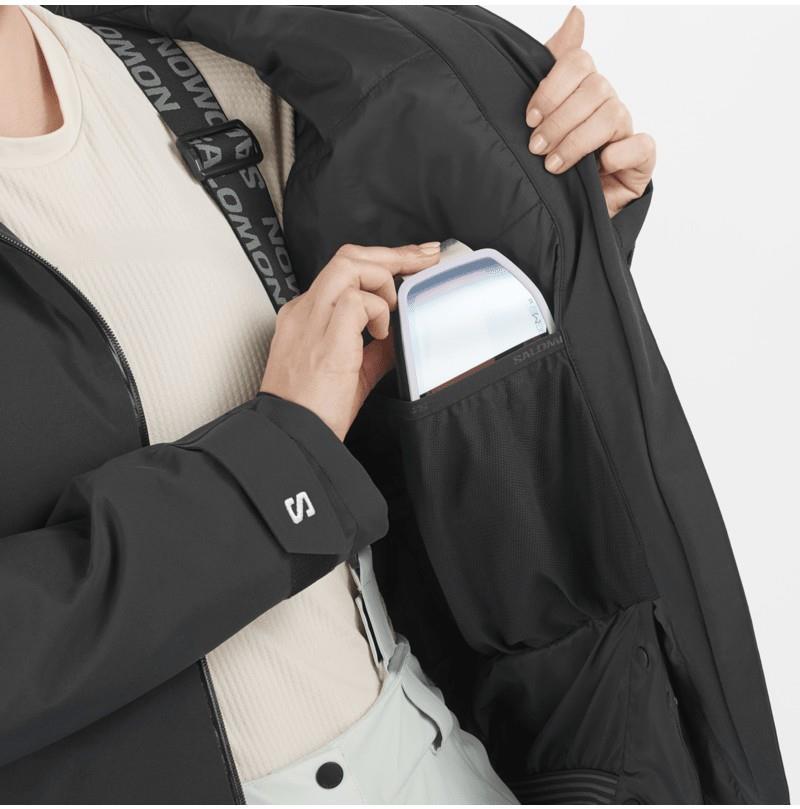 Highland Jacket - Womens - deep black 1