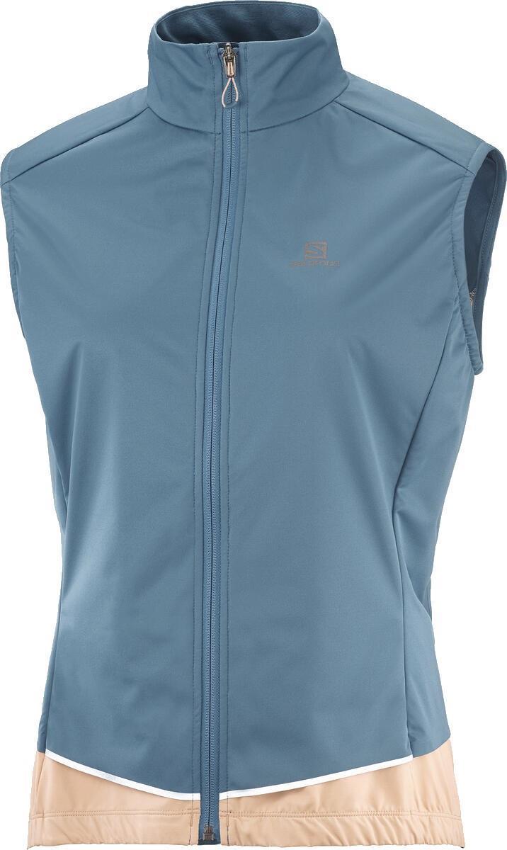 Light Shell Vest - Womens - mallard blue / sirocco 1