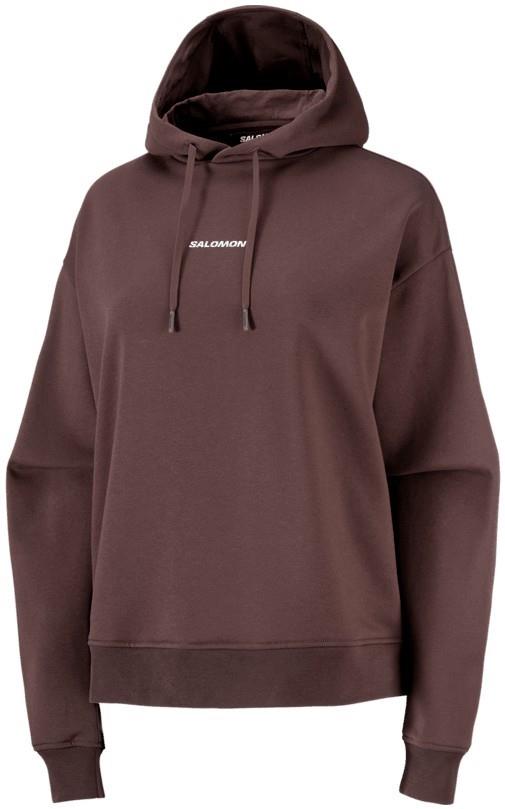 Logo Hoodie - Womens - coffee bean 1