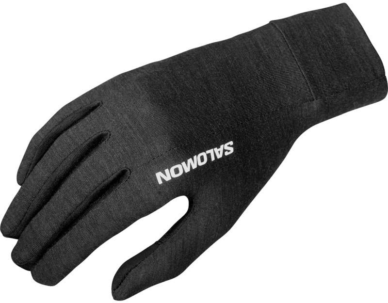 Merino Gloves - deep black 1