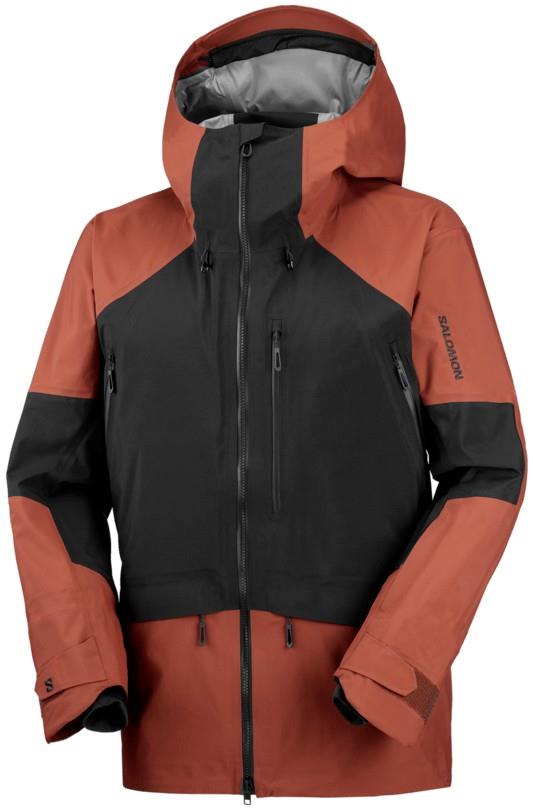 Moon Patrol GTX Jacket - Mens - deep black / burnt umber 1