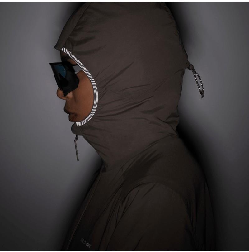 Mountain Flex Jacket Hood - Womens - iron 1