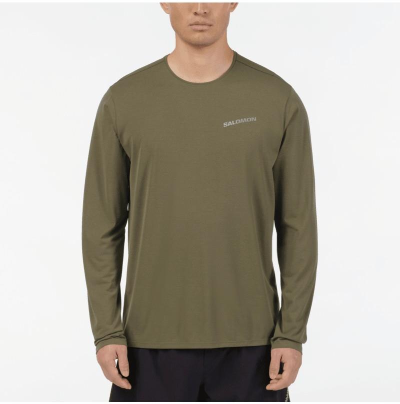 Nuvia LS Tee GFX - Mens - dakota shadow 1