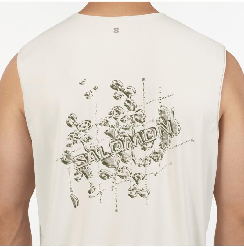 Nuvia Muscle Tee GFX - Mens - metal 1