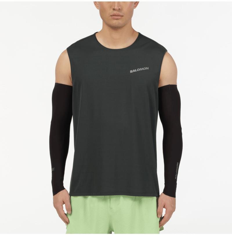 Nuvia Muscle Tee - Mens - deep black 1