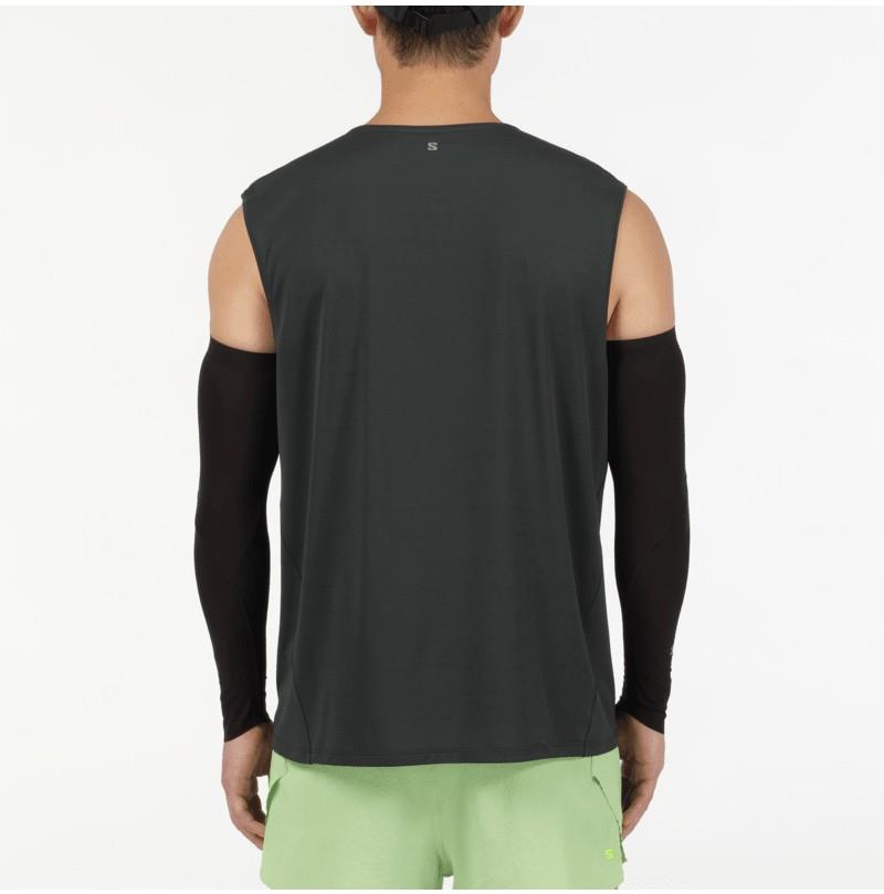 Nuvia Muscle Tee - Mens - deep black 1