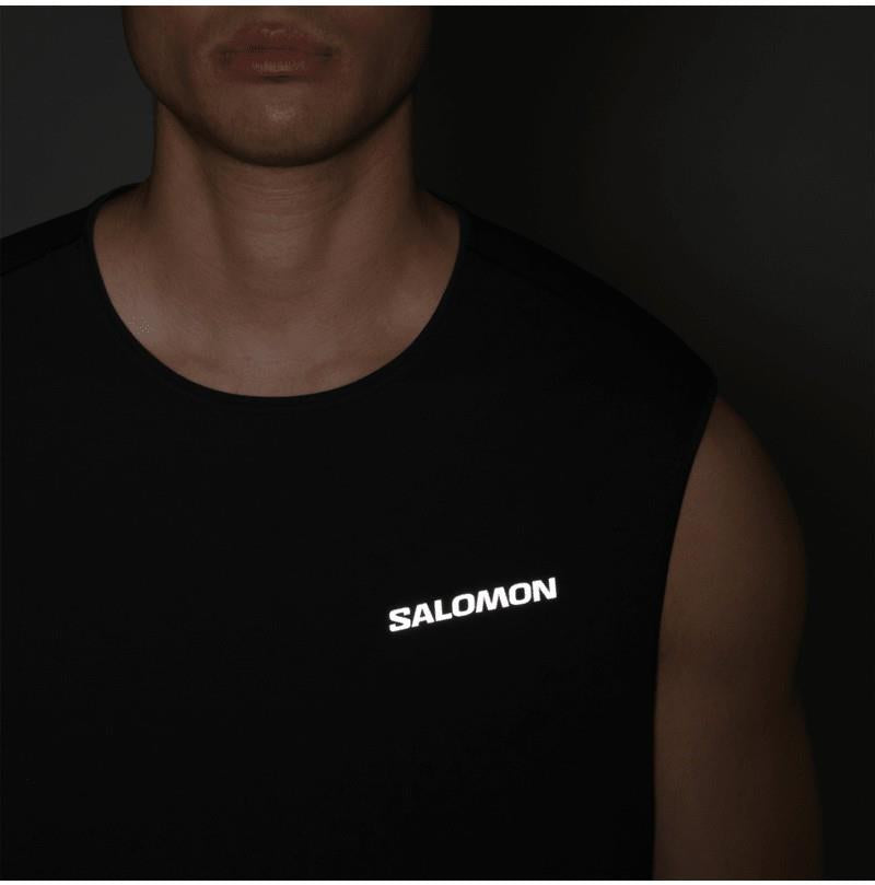 Nuvia Muscle Tee - Mens - deep black 1