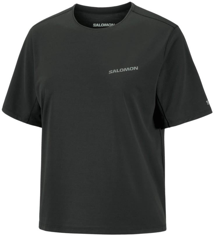 Nuvia SS Tee - Womens - deep black 1