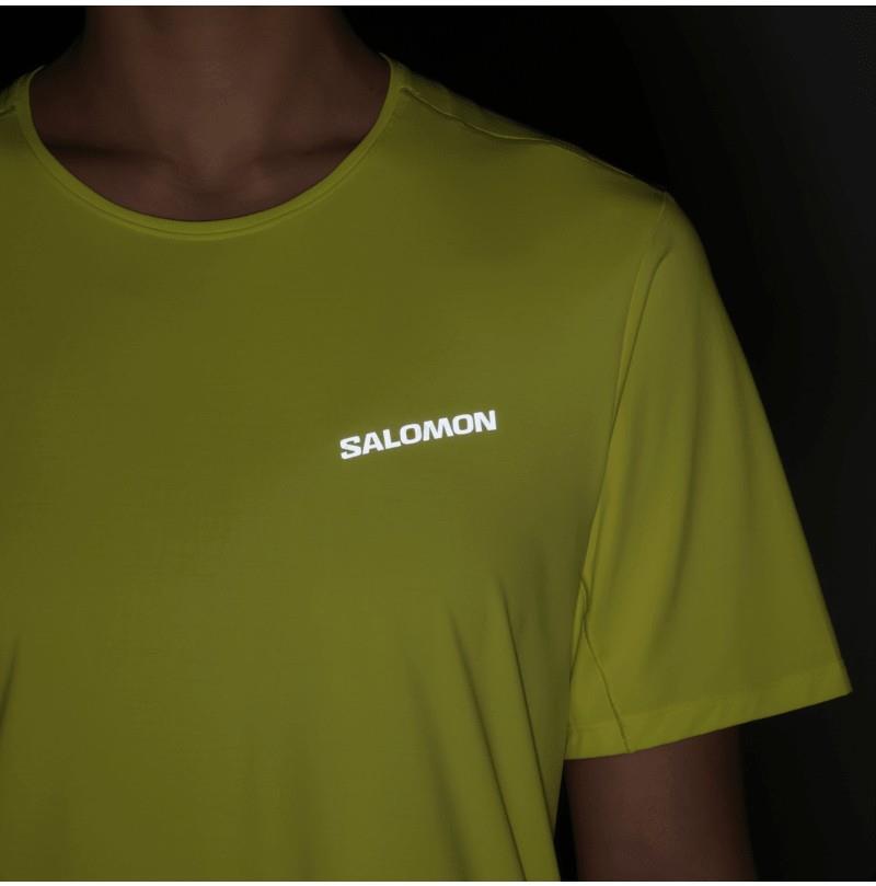 Nuvia SS Tee - Womens - lime 1