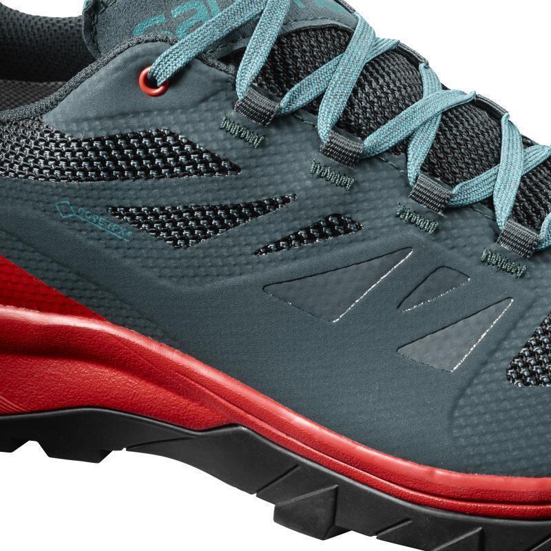 Outline GTX - Mens - Reflecting Pond / High Risk Red / Deep Lake 2