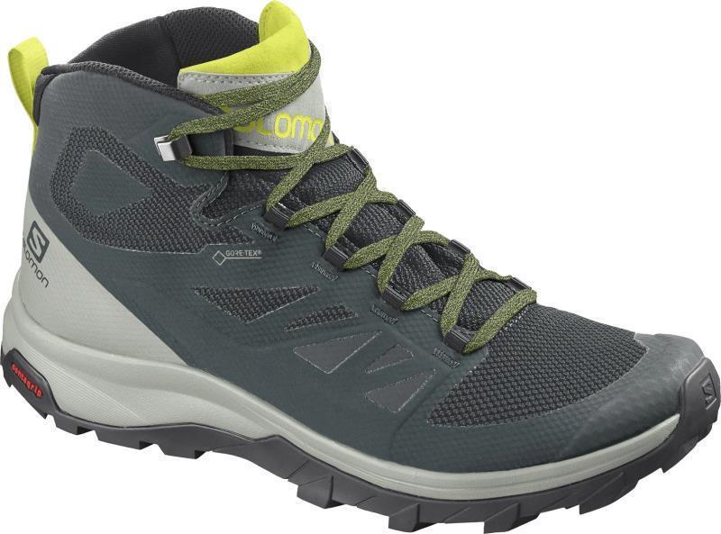 Outline Mid GTX - Mens - Green Gables / Mineral Gray / Evening Primrose 1