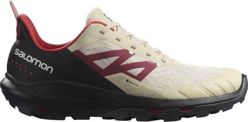 Outpulse GTX - Mens - Bleached Sand / Black / Poppy Red 1