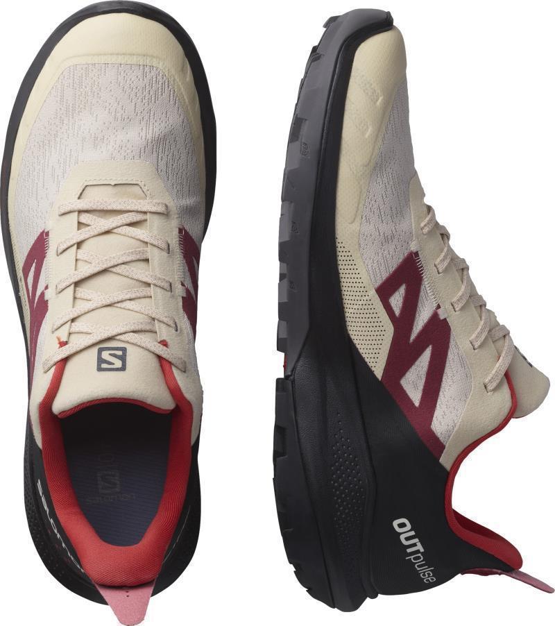 Outpulse GTX - Mens - Bleached Sand / Black / Poppy Red 4