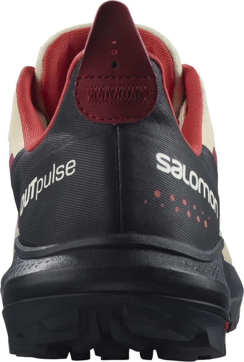 Outpulse GTX - Mens - Bleached Sand / Black / Poppy Red 5