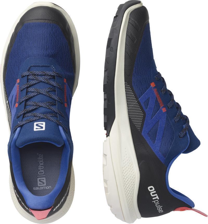Outpulse GTX - Mens - Estate Blue / Vanilla Ice / Poppy Red 4
