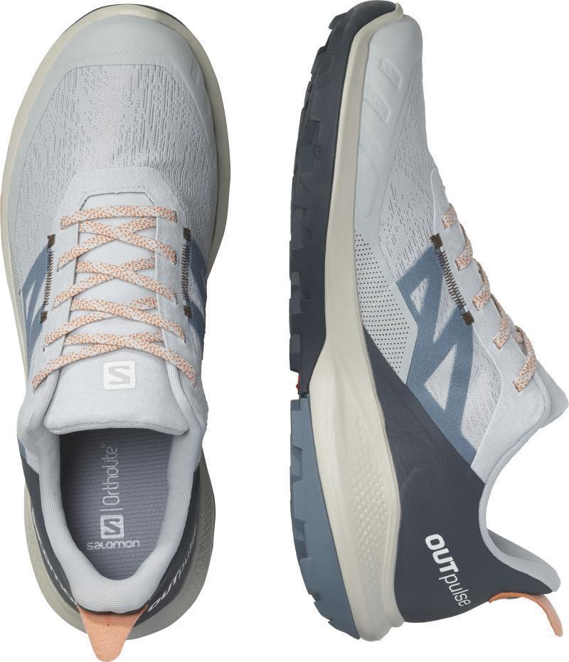 Outpulse GTX - Mens - Pearl Blue / China Blue / Coral Gold 4