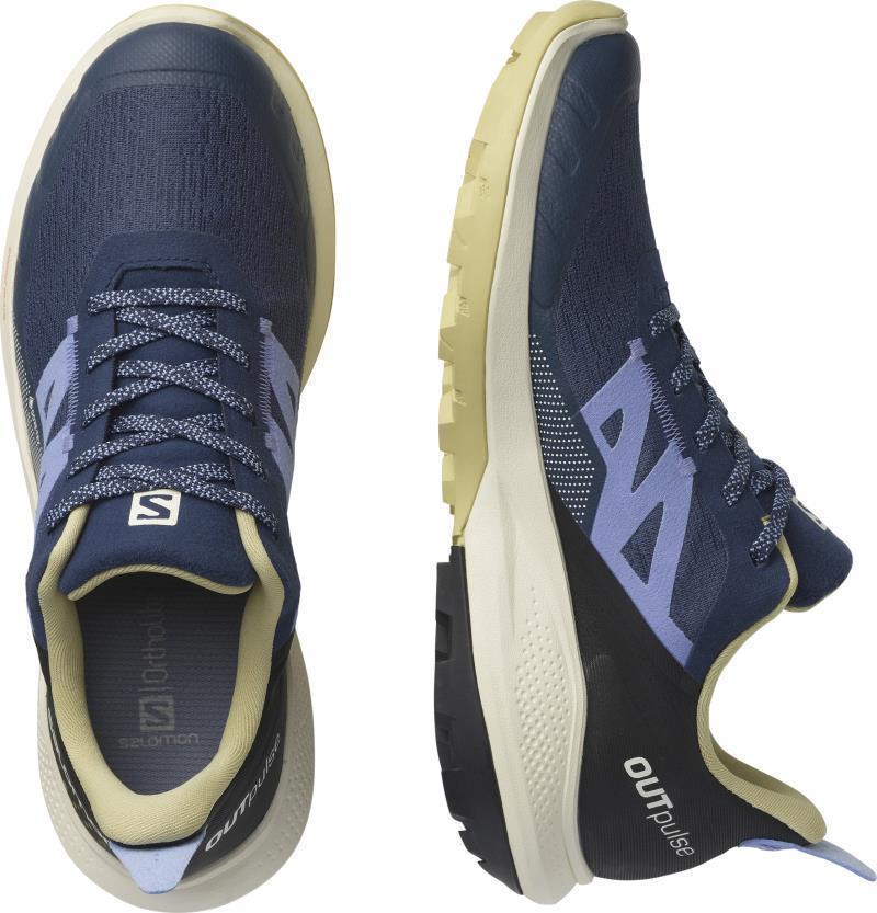Outpulse GTX - Womens - Mood Indigo / Leek Green / Easter Egg 4