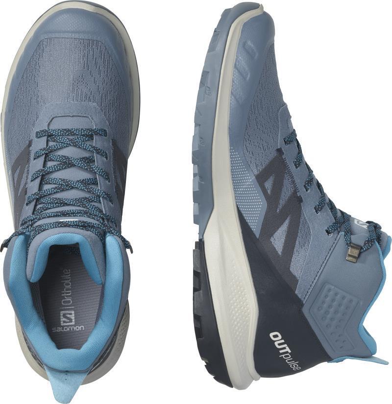 Outpulse Mid GTX - Mens - China Blue / Carbon / Lunar Rock 4