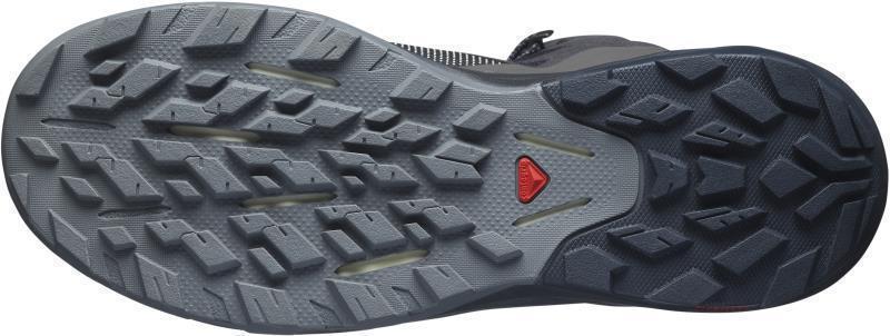 Outpulse Mid GTX - Mens - Wrought Iron / Black / Vibrant Orange 6