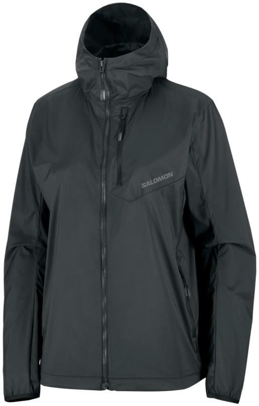 Outwind Full Zip Hood Jacket - Womens - deep black 1