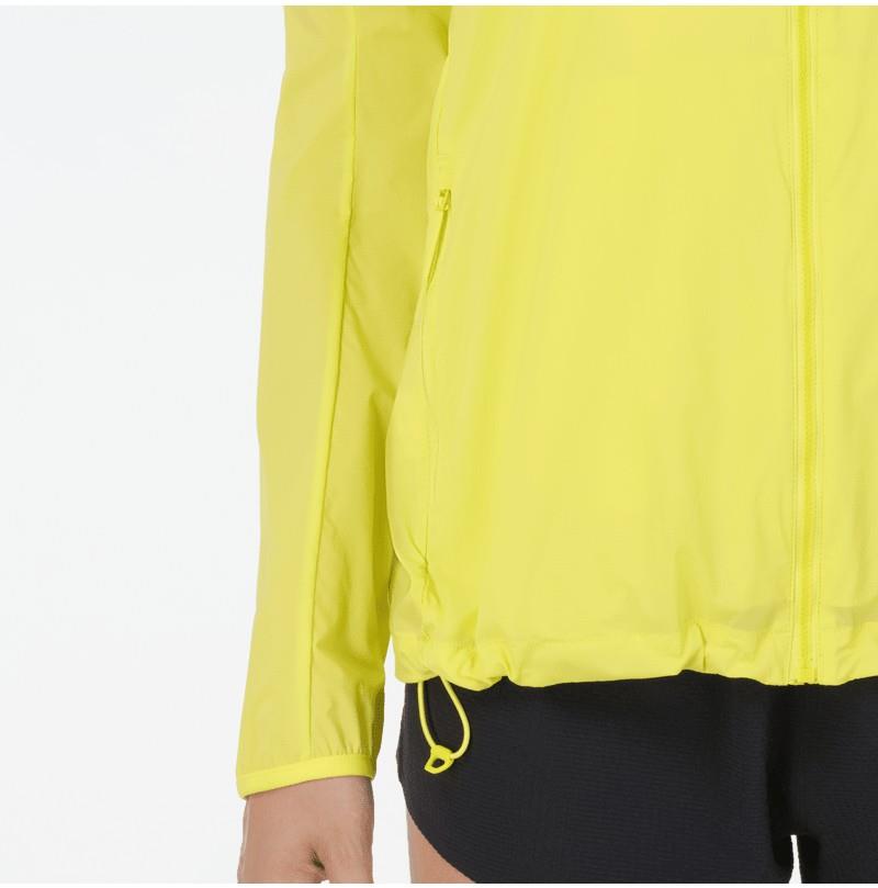 Outwind Full Zip Hood Jacket - Womens - lime 1