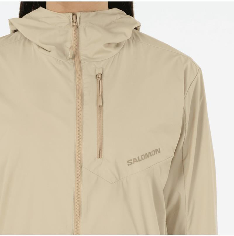 Outwind Full Zip Hood Jacket - Womens - tundra 1