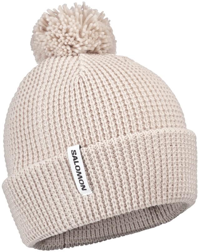 Pompom Beanie - silver cloud 1