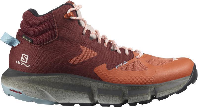 Predict Hike Mid GTX - Womens - Mecca Orange / Madder Brown / Crystal Blue 2