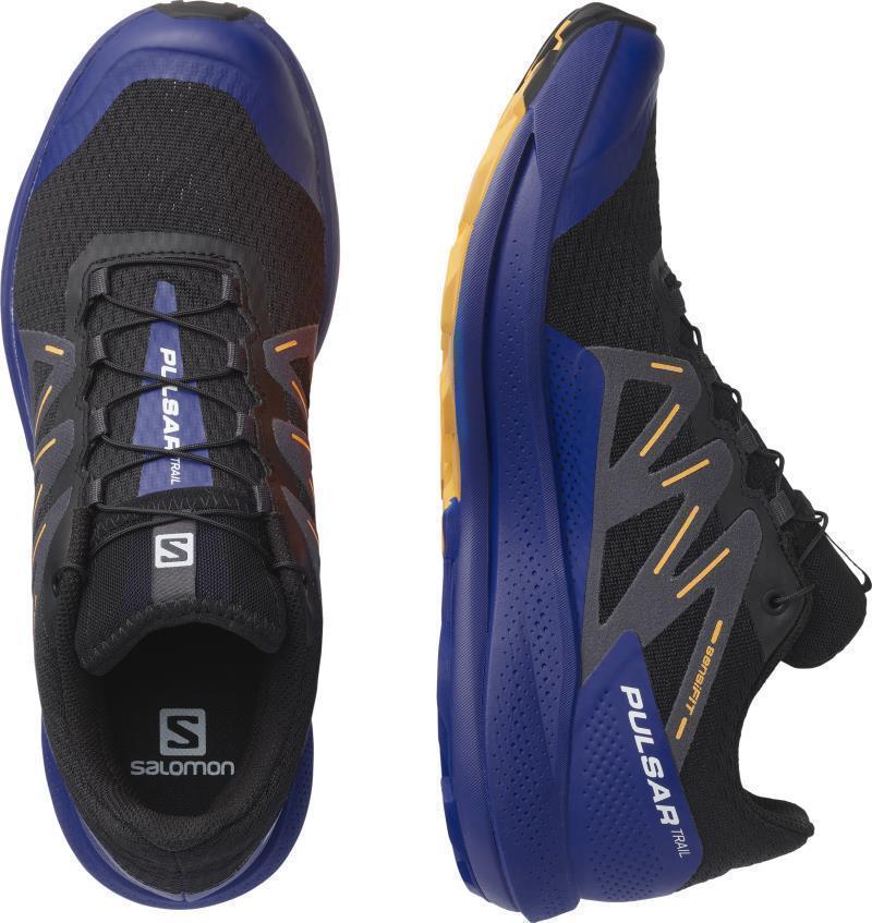 Pulsar Trail - Mens - Black / Clematis Blue / Blazing Orange 5