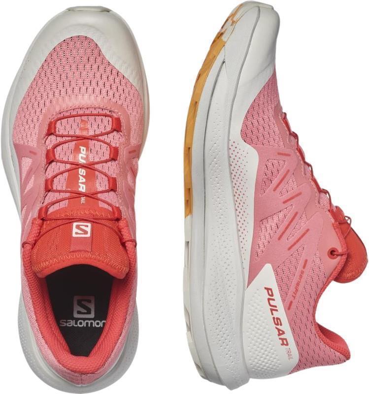 Pulsar Trail - Womens - Tea Rose / Nimbus Cloud / Blazing Orange 2