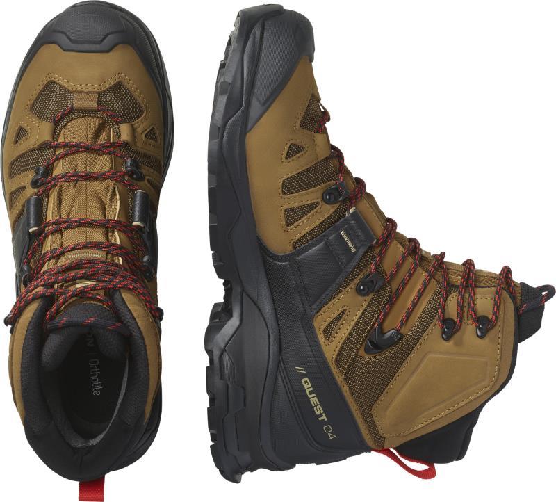 Quest 4 GTX - Mens - rubber / black / fiery red 1