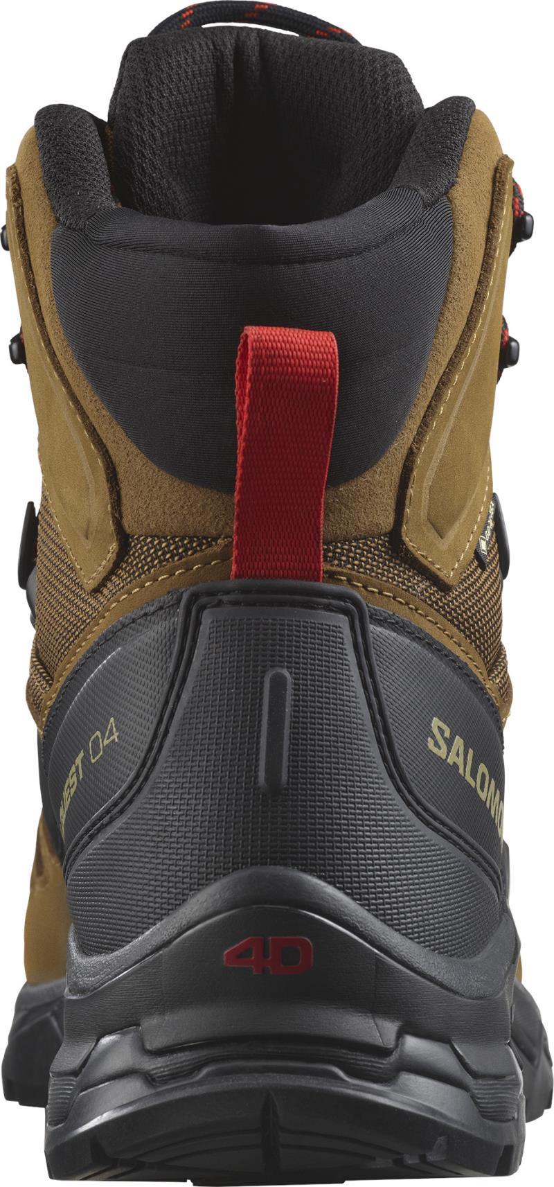 Quest 4 GTX - Mens - rubber / black / fiery red 1