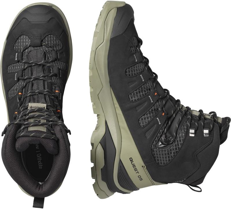 Quest 5 GTX - Mens - black / deep lichen green / black 1