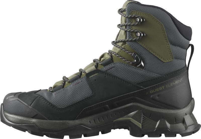 Quest Element GTX - Mens - black / deep lichen green / olive night 1
