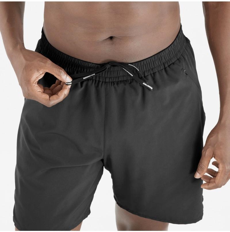 SHAKEout Core 2-In-1 Shorts, 7" Inseam - Mens - deep black 1