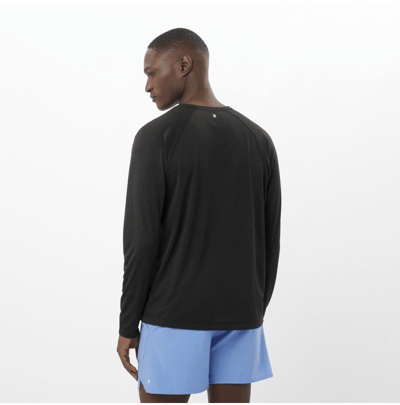 SHAKEout Core LS Tee - Mens - deep black 1