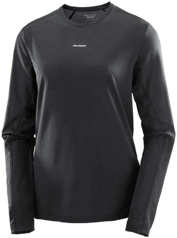 SHAKEout Core LS Tee - Womens - deep black 1
