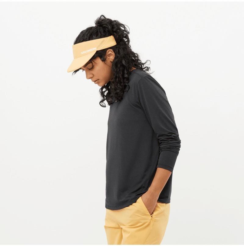 SHAKEout Core LS Tee - Womens - deep black 1